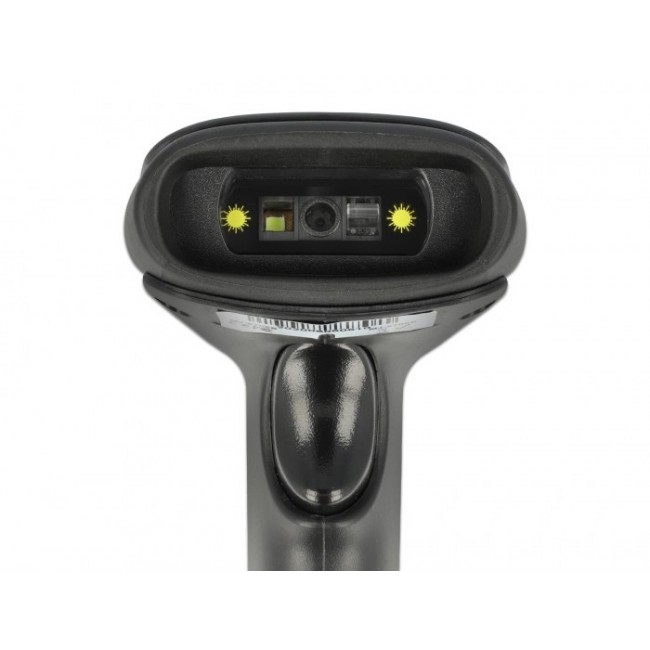 DeLOCK Barcode Scanner 1D and 2D for 2.4 GHz, Bluetooth or USB