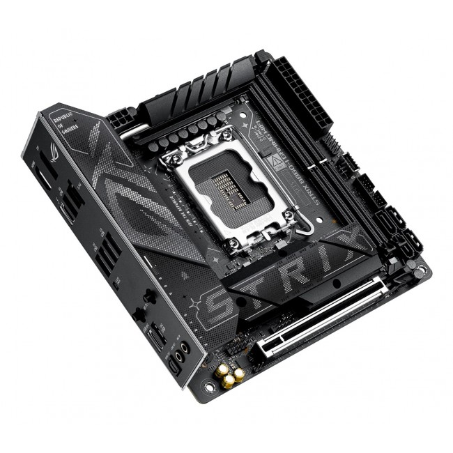 ASUS ROG STRIX B860-I GAMING WIFI Intel B860 LGA 1851 (Socket V1) mini ITX ASUS ROG STRIX B860-I GAMING WIFI Intel B860 LGA 1851 (Socket V1) mini ITX