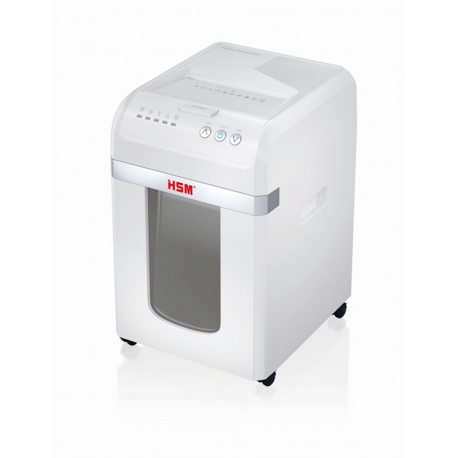 HSM Autofeed X300 paper shredder with automatic feeder, 30 L, P4, 4 x 12 mm