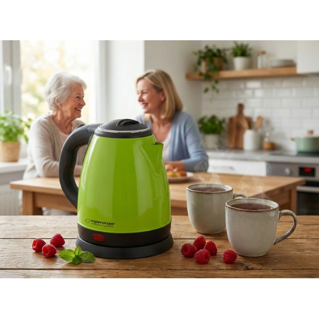Esperanza EKK128G Electric kettle Parana 1 L, Green 1350 W