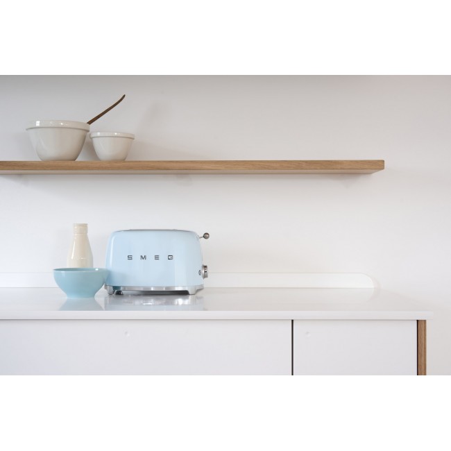 Smeg 50's Style Toaster TSF01PBEU Pastel Blue