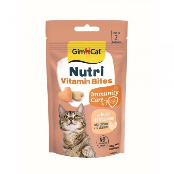 GIMCAT Nutri Vitamin Bites - cat treats - 40g