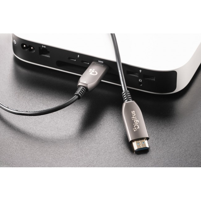 Digitus HDMI AOC hybrid fiber optic cable, UHD 8K, 100 m