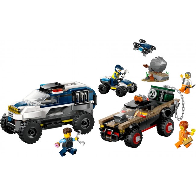 LEGO CITY 60449 Off-Road Police Car Chase