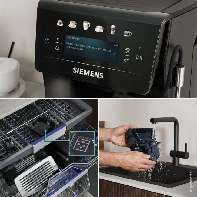 Siemens EQ600 iAroma TP603E08 15 bar espresso machine Siemens EQ600 iAroma TP603E08 15 bar espresso machine
