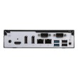 Shuttle XP slim DH610V2 PC/workstation barebone 1.35L sized PC Black Intel H610 LGA 1700