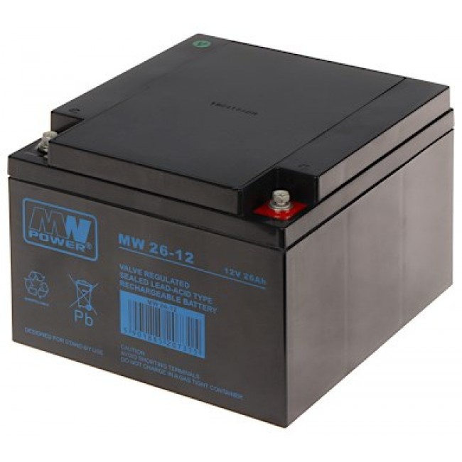 MW Power battery 12V/26AH