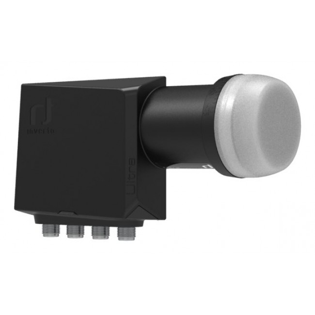 Inverto IDLT-QTL412-ULTRA-OPN Quattro LNB Black, Grey