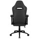 Aerocool ROYALASHBK Premium Ergonomic Gaming Chair Legrests Aeroweave Technology Black