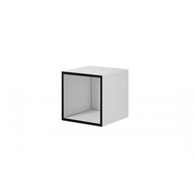 Cama open cabinet ROCO RO6 37/37/39 white/black