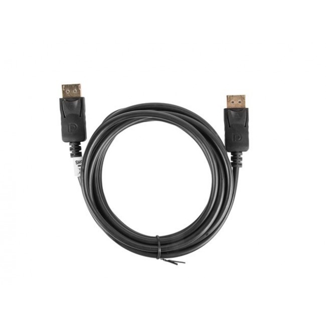 Lanberg CA-DPDP-10CC-0030-BK DisplayPort cable 3 m Black