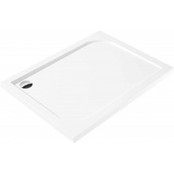 Rectangular acrylic shower tray 100x80 cm