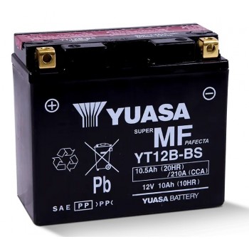 Yuasa YT12B-BS vehicle battery Sealed Lead Acid (VRLA) 10 Ah 12 V Motorcycle
