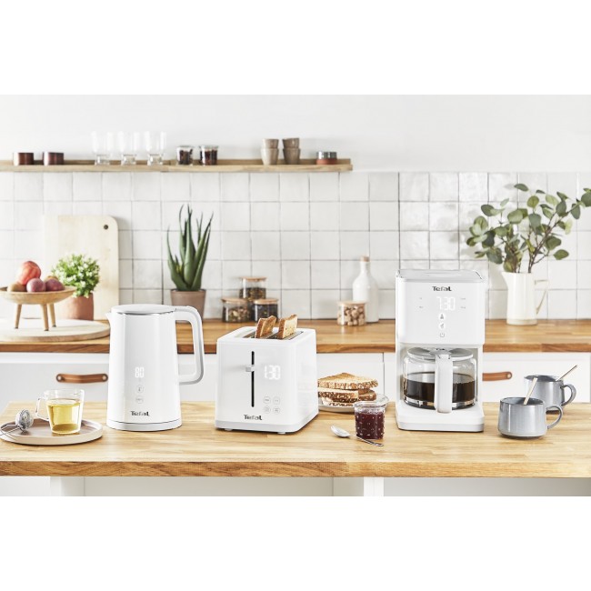 Tefal Sense KO6931 electric kettle 1.5 L 1800 W White Tefal Sense KO6931 electric kettle 1.5 L 1800 W White