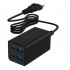 Gembird TA-UC-2A2C-PD65-01-BK mobile device charger Laptop, Smartphone Black AC Fast charging Indoor