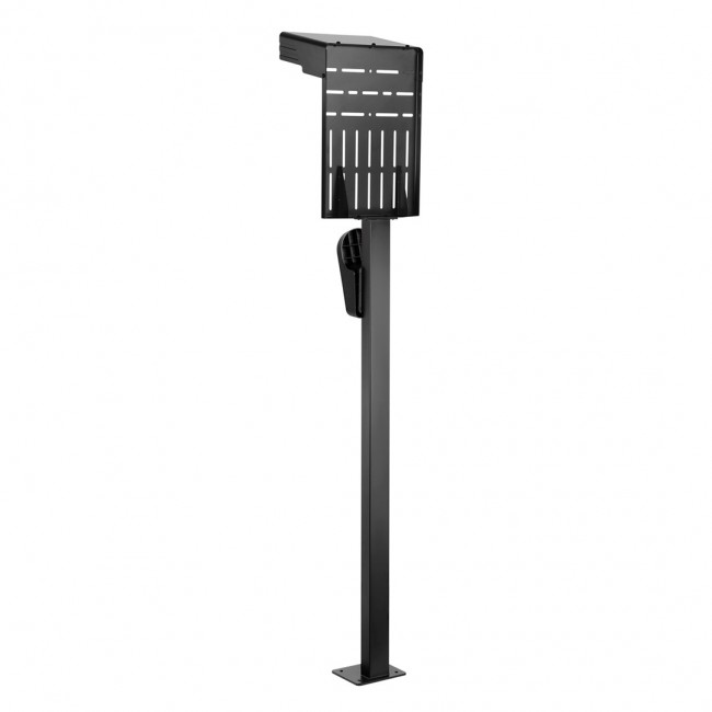 Outdoor stand for EV and PHEV car chargers Maclean, steel, 15kg max, MCE456 Outdoor stand for EV and PHEV car chargers Maclean, steel, 15kg max, MCE456