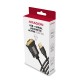 Axagon ADS-1PQN USB-A 2.0 - serial RS-232 DB9-M FTDI adapter cable 1.5m - Adapter - Digital/Daten serial cable Black USB Type-A