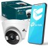 TP-LINK VIGI 4MP Full-Color Wi-Fi Turret Network Camera VIGI C440-W Dome 4 MP 4 mm H.265+/H.265/H.264+/H.264 MicroSD