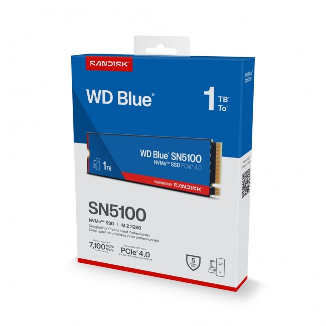 Western Digital 1TB WD Blue SN5100 NVMe SSD Western Digital 1TB WD Blue SN5100 NVMe SSD