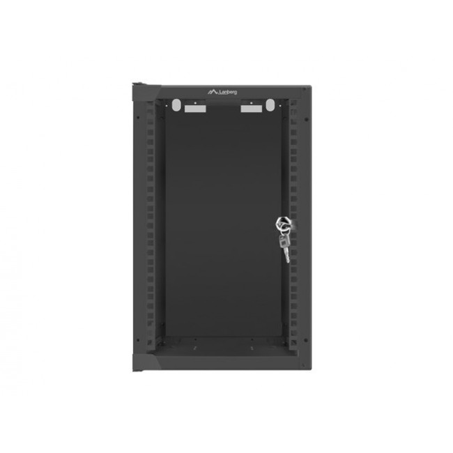 Lanberg WF10-2309-10B rack cabinet 9U Wall mounted rack Black Lanberg WF10-2309-10B rack cabinet 9U Wall mounted rack Black