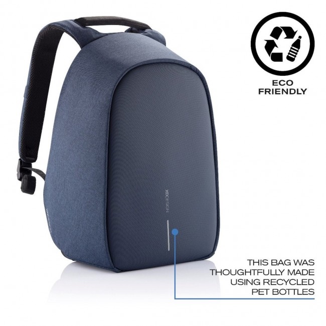XD DESIGN ANTI-THEFT BACKPACK BOBBY HERO SMALL NAVY P/N: P705.705 XD DESIGN ANTI-THEFT BACKPACK BOBBY HERO SMALL NAVY P/N: P705.705