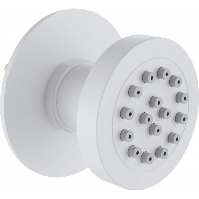 Concealed round shower nozzle