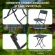 Garden furniture set Black Forest 2 chairs