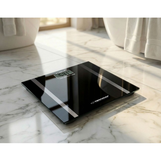 Esperanza EBS018K personal scale Electronic personal scale Rectangle Black