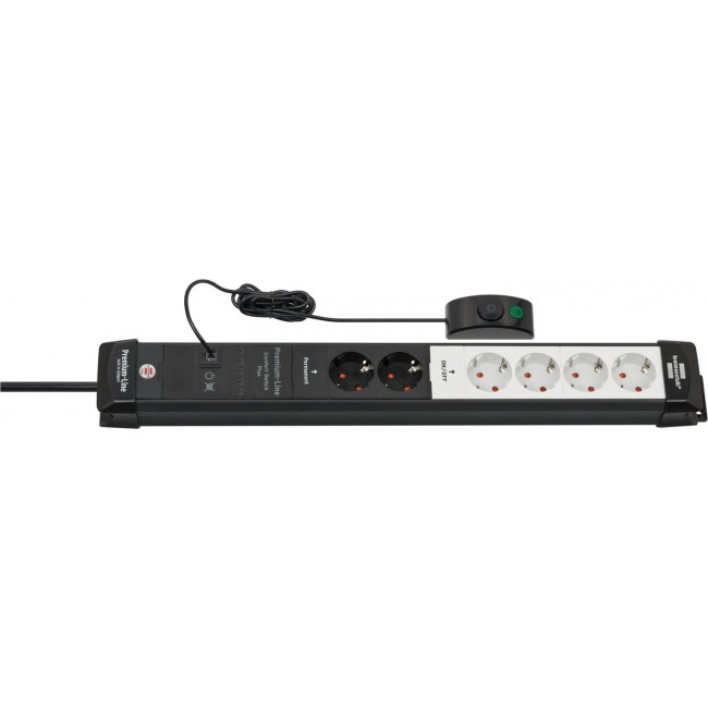 Brennenstuhl 1951560103 power extension 3 m 6 AC outlet(s) Indoor Black, Light grey Brennenstuhl 1951560103 power extension 3 m 6 AC outlet(s) Indoor Black, Light grey