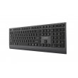 Gembird KB-MCH-06-CYRL Slim wired multimedia keyboard with Type-C adapter, Cyrillic layout, black