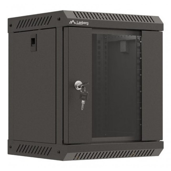 Lanberg WF11-3306-10B rack cabinet 6U Wall mounted rack Black Lanberg WF11-3306-10B rack cabinet 6U Wall mounted rack Black