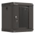 Lanberg WF11-3306-10B rack cabinet 6U Wall mounted rack Black