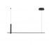LUMINAIRE PENDANT 20W LED BLACK 1200LM