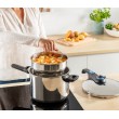 Pressure cooker TEFAL SECURE TRENDY 6L + stainless steel basket