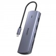 UNITEK 9-in-1 USB-C Hub, HDMI, VGA, SD, RJ45, PD 100W