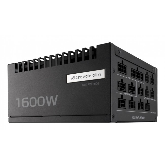 ASUS Pro WS 1600W Platinum power supply unit 20+4 pin ATX ATX Black