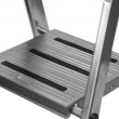 Krause Safety Folding ladder silver Krause Safety Folding ladder silver