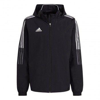 adidas Tiro 21 Allweather men's sweatshirt black GH4466