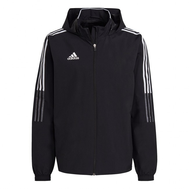 adidas Tiro 21 Allweather men's sweatshirt black GH4466