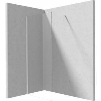 Walk-in shower wall 80 cm