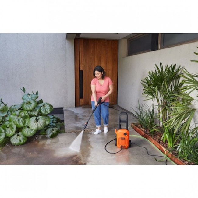 Black & Decker BEPW1300L-QS pressure washer Compact Electric 312 l/h Orange Black & Decker BEPW1300L-QS pressure washer Compact Electric 312 l/h Orange