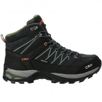 Men's Hiking Boots CMP Rigel Mid WP gray-green 3Q1294751UG