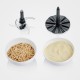 Severin KM 3867 electric food chopper 1 L 400 W Black, Silver, Transparent