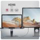Axagon HMC-STND USB-C 5Gbps ALUMINUM STAND & HUB 7in1
