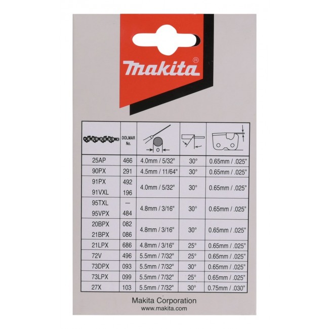 Makita 191H12-3 power chainsaw accessory 1 pc(s)
