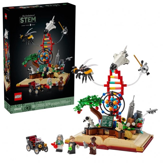LEGO IDEAS 21355 The Evolution of STEM