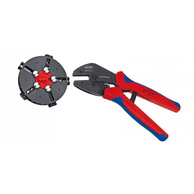 Knipex 97 33 02 cable crimper Crimping tool Blue, Red Knipex 97 33 02 cable crimper Crimping tool Blue, Red
