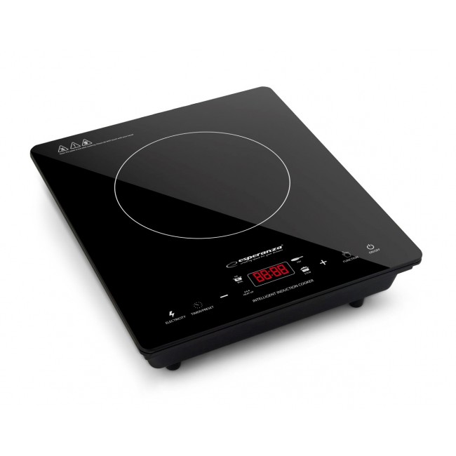 Esperanza EKH009 hob Black Countertop 28 cm Zone induction hob 1 zone(s)