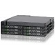 Icy Dock MB606SPO-B drive bay panel Black