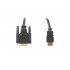 Lanberg CA-HDDV-20CU-0030-BK video cable adapter 3 m HDMI Type A (Standard) DVI-D Black